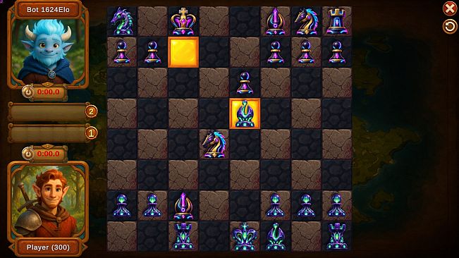 Choc Tactic for Chess Master - Sacrifice of God mode