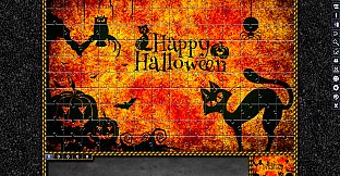 Pixel Puzzles Illustrations & Anime - Jigsaw Pack: Halloween