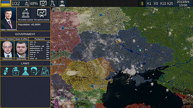 Flames in Modern Europe