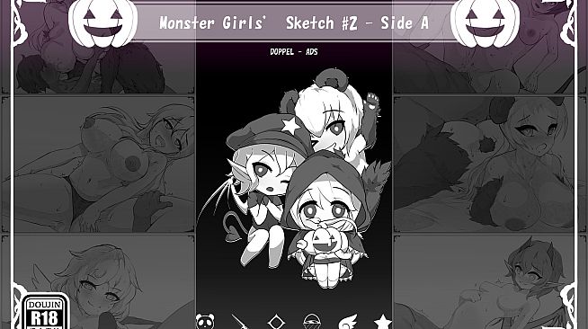 Monster Girl Sketch Vol.02A