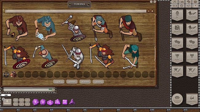 Fantasy Grounds - Jans Token Pack 01 - Desert Warriors