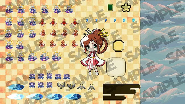 ACTION GAME MAKER - Bullet Hell Assets Pack: Sci-Fi & Japanese Style