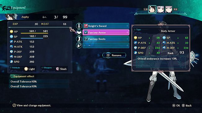 Dragon Star Varnir Ultimate Armor Set Trio