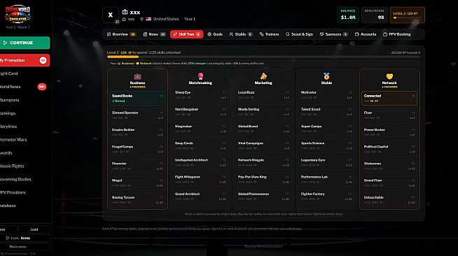 Boxing World Simulator