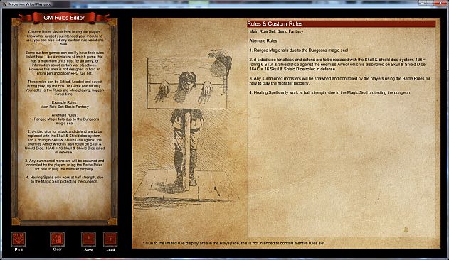 Revolution : Virtual Playspace
