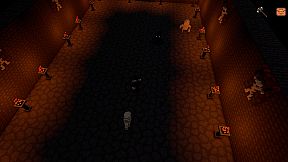 Spooky Halloween in the Voxel World (Remake)