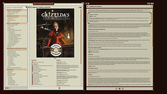 Fantasy Grounds - Grizelda's Cursed Curiosities