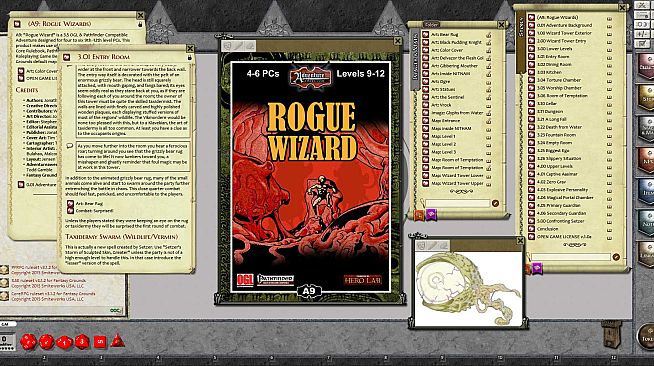 Fantasy Grounds - A09: Rogue Wizard (PFRPG)