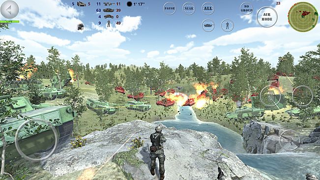 Battle 3D - Strategy game - Nature Campaign