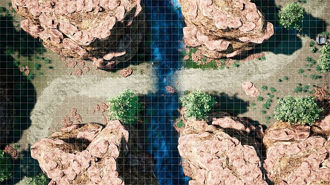 RPGScenery - Ridge Creek Scene