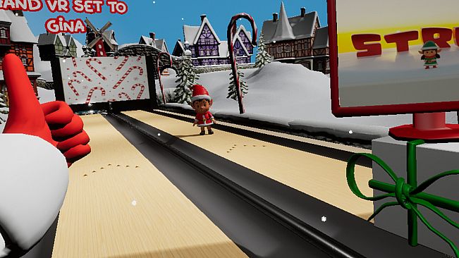 Jingle Strike VR Bowling