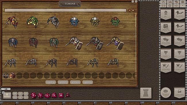 Fantasy Grounds - Jans Token Pack 36 - The Royal Court