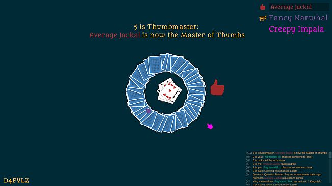 King's Cup: The online multiplayer drinking game