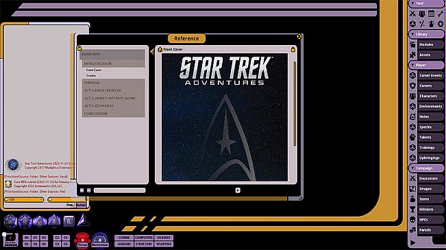 Fantasy Grounds - Star Trek Adventures: Remnants