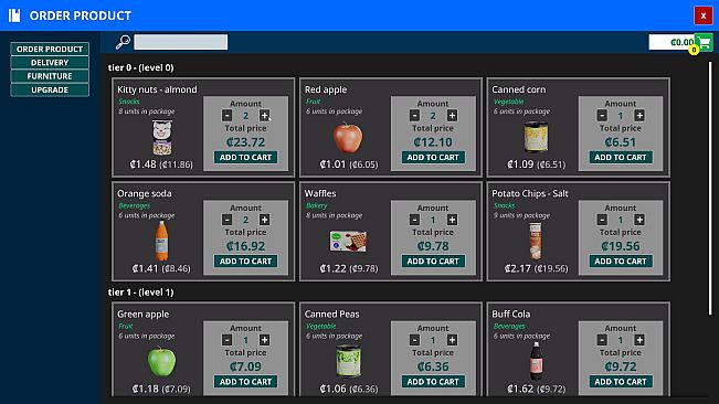 Space Supermarket Simulator