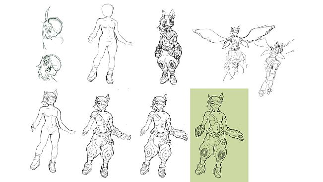 Angeline Era Artbook