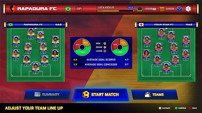 PIX Football Manager