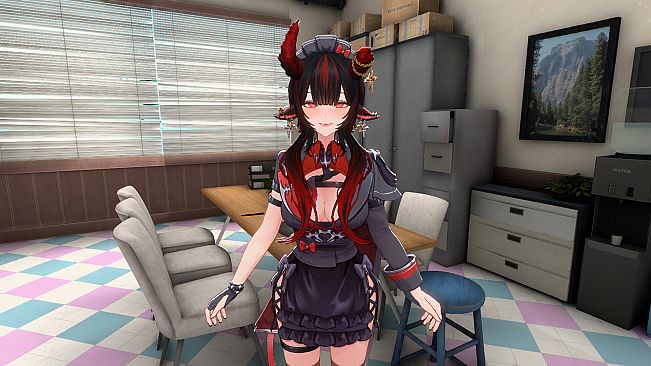 Maid Cafe Simulator: Dark Crimson Cloak (Jennie)