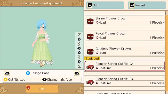 Pioneer Spring Outfits - WorldNeverland - Daily Life in the Elnea Kingdom - Another Life Adventure