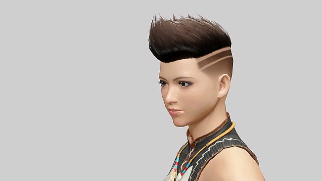 MONSTER HUNTER RISE - "Great Baggi Crest" hairstyle