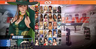 DOA6 Witch Party Costume - Hitomi