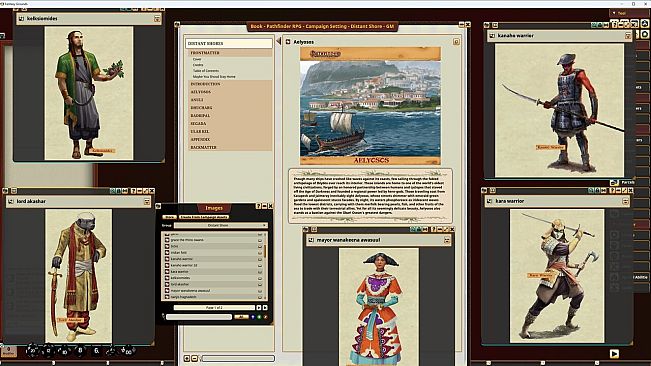 Fantasy Grounds - Pathfinder RPG - Campaign Setting: Distant Shores