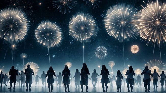 AI-VJ - New Year Visuals