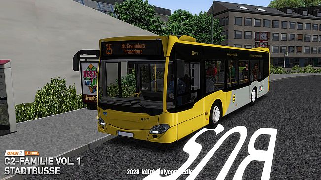 OMSI 2 Add-on C2 Family Vol. 1 City Buses
