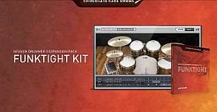 Chocolate Cake Drums: Funktight Kit - For Session Drummer 3