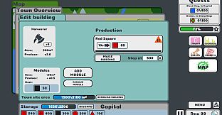 Block King Demands Red Squares