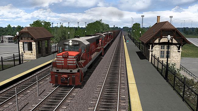 Train Simulator: Burlington Northern U25
