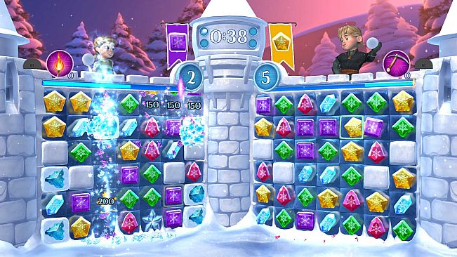 Frozen Free Fall: Snowball Fight