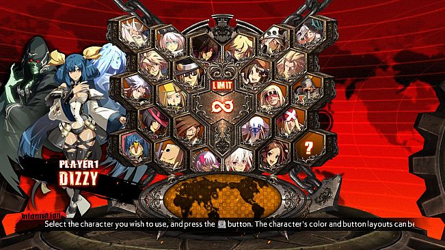 Additional Playable Character DIZZY