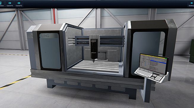 Milling Machine Simulator 2: Machine Shop