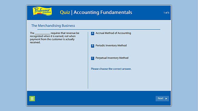 Professor Teaches Accounting Fundamentals