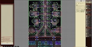 Fantasy Grounds - Starfinder RPG - Starfinder Flip-Mat - Drift Crisis