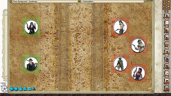 Fantasy Grounds - Stone and a Hard Place Figure Flats (Token Pack)