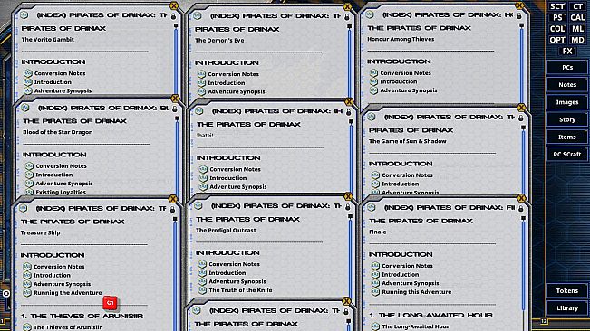 Fantasy Grounds - The Pirates of Drinax