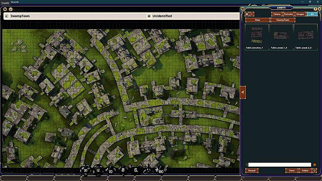 Fantasy Grounds - FG Kingdoms Endless Bog Map Pack