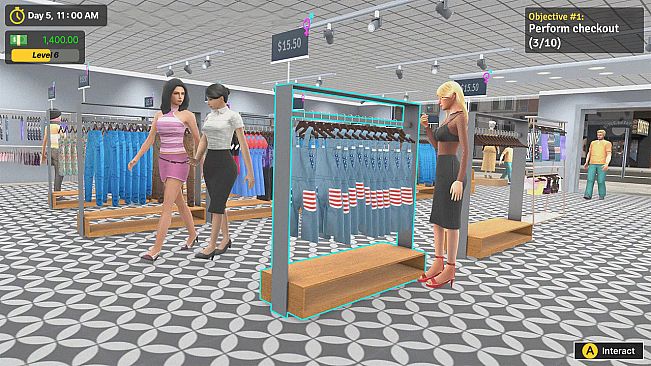 Clothing Store Simulator
