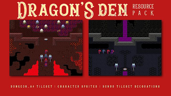 RPG Maker MV - Dragons Den Resource Pack