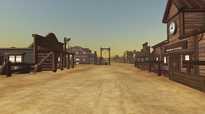 Once upon a time in the Gold Rush VR: shoot and ride