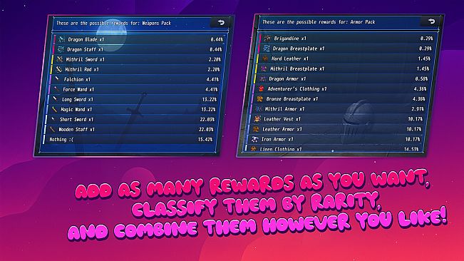 RPG Maker MZ - UNDERMAX - Easy Gacha System Plugin