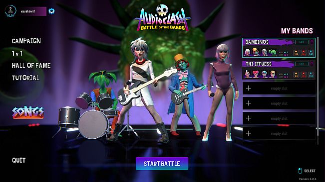 AudioClash: Battle of the Bands