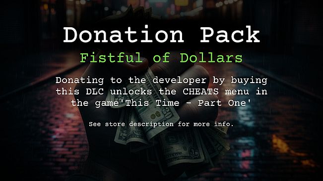 This Time - Part One - Donation Pack (Fistful of Dollars)
