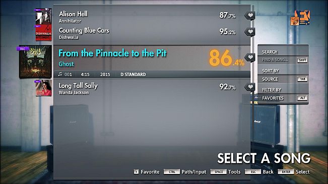 Rocksmith 2014 Edition – Remastered – Ghost - “From the Pinnacle to the Pit”