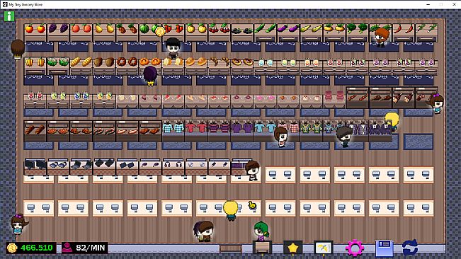 My Tiny Grocery Store - Desktop Idle Supermarket Game