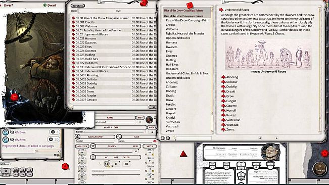 Fantasy Grounds - Rise of the Drow: Campaign Primer