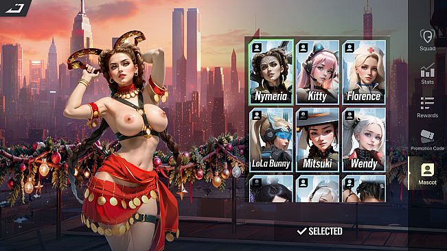 Lust Goddess — Mascot Nymeria