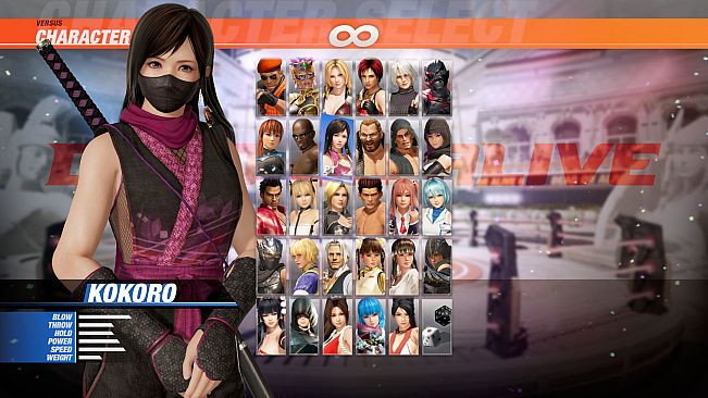 DOA6 Morphing Ninja Costume - Kokoro